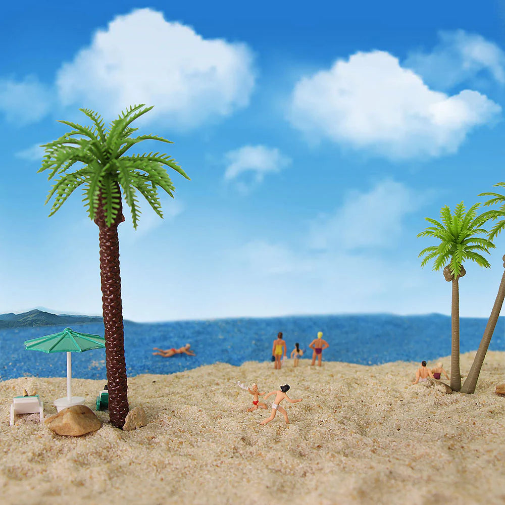 P8720 40pcs HO Scale 1:87 Model Swimming Figures