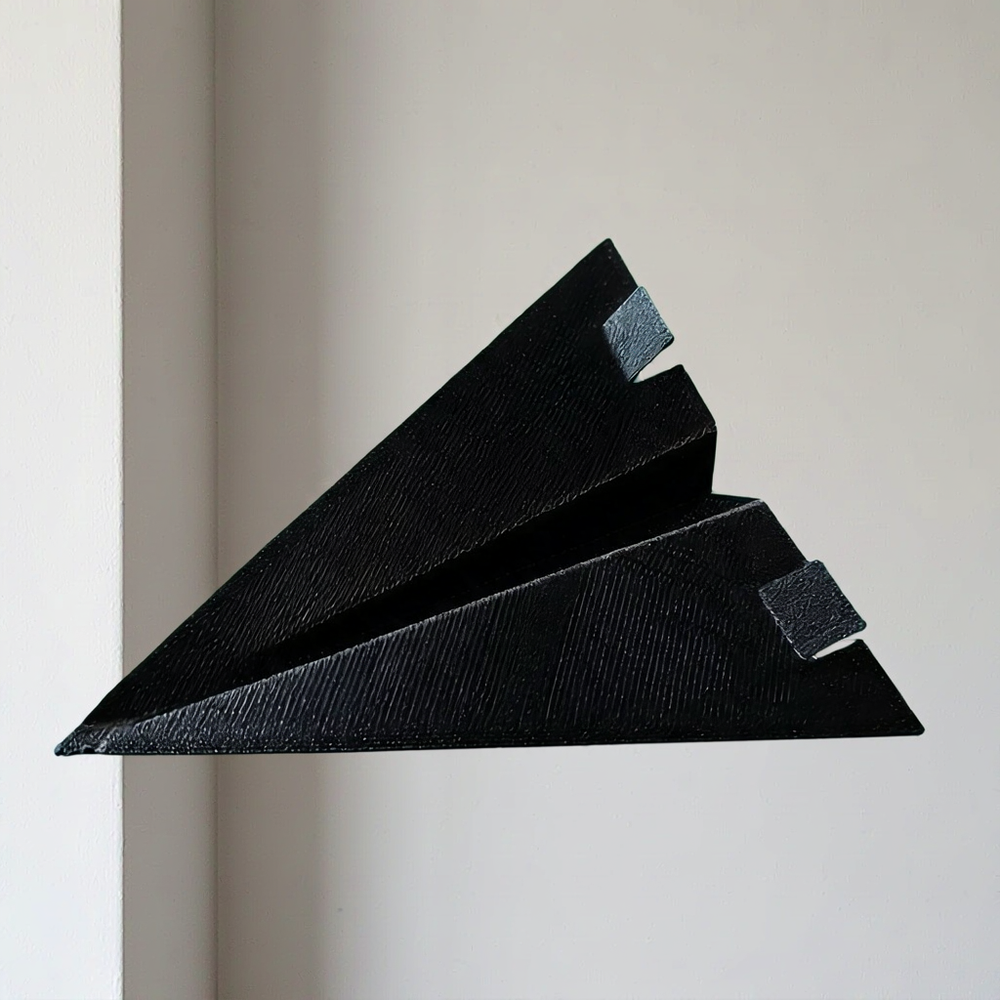 Foldable Paper Plane Style Glider with Adjustable Flaps — main product view