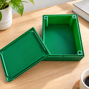 Electronic Enclosure Battery Storage Box with Removable Lid and Cable Opening — main product view