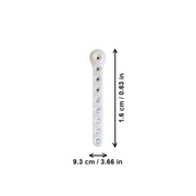 5 Pack Rotating Drawing Compass Geometric Drafting Tool for Drawing Circles and Arcs — dimensions