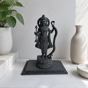 Exquisitely Carved Bow and Arrow Standing Statue, Home Desktop Decor Ornament — additional product view