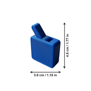Portable Toggle Fidget Clicker, Crisp Sound Desk Fidget Switch for Stress Relief and Idle Time — dimensions