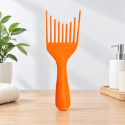 Ergonomic Hairbrush Cleaner Tool, Wide Spaced Teeth for Removing Hair and Debris from Hairbrushes — additional product view