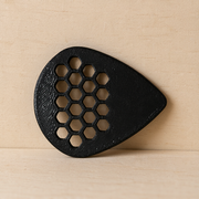 Honeycomb Cutout Textured Surface Guitar Pick — product scene