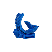 Adjustable Tilt Mechanical Gear Desktop Smartphone Holder — white background