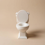 Miniature Toilet Model, Scaled Scene Layout Decor Accessory — product scene