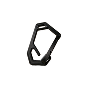5pcs Carabiner Clip Set, Outdoor EDC Accessory for Securing Gears, Keys and Daily Items — white background