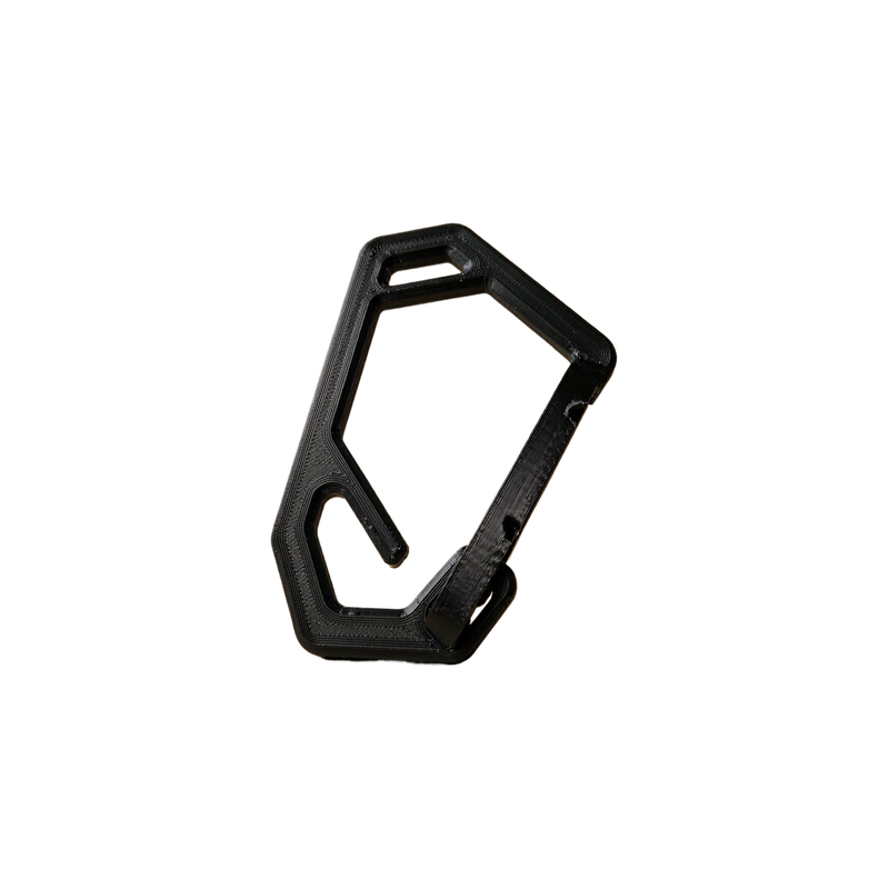 5pcs Carabiner Clip Set, Outdoor EDC Accessory for Securing Gears, Keys and Daily Items — white background