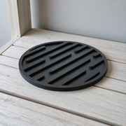 10 Pack Modern Textured Round Coasters for Table Surface Protection — additional product view