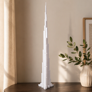 Minimalist Skyscraper Building Model, Architectural Desktop Display Decor for Home and Office — product scene