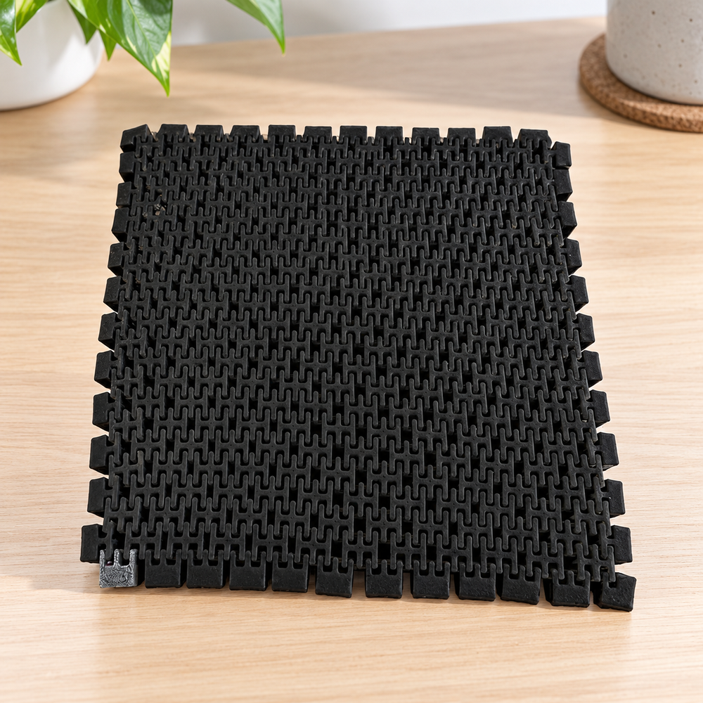 Textured Sensory Fidget Pad, Flexible Stress Relief Relaxation Pad, Multi-Functional Desktop Coaster — additional product view