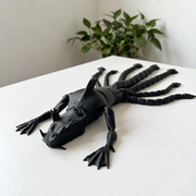 Articulated Posable Fantasy Multi-Tentacle Monster Creature Figurine for Home Shelf and Desk Display — main product view