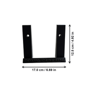 Now Playing Vinyl Record Display Stand, Album Cover Holder for Turntable Setups — dimensions