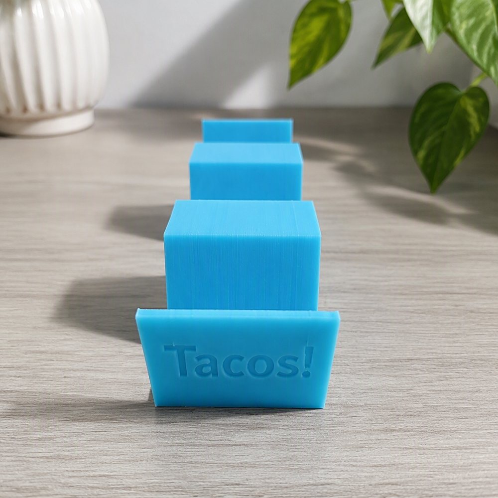 Stackable Upright Taco Stand, Food Holder for Neat Kitchen Table Serving — additional product view