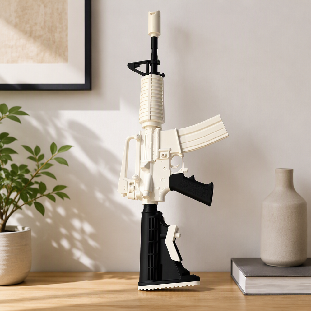 Two-tone Display Rifle Prop Model for Collection — main product view