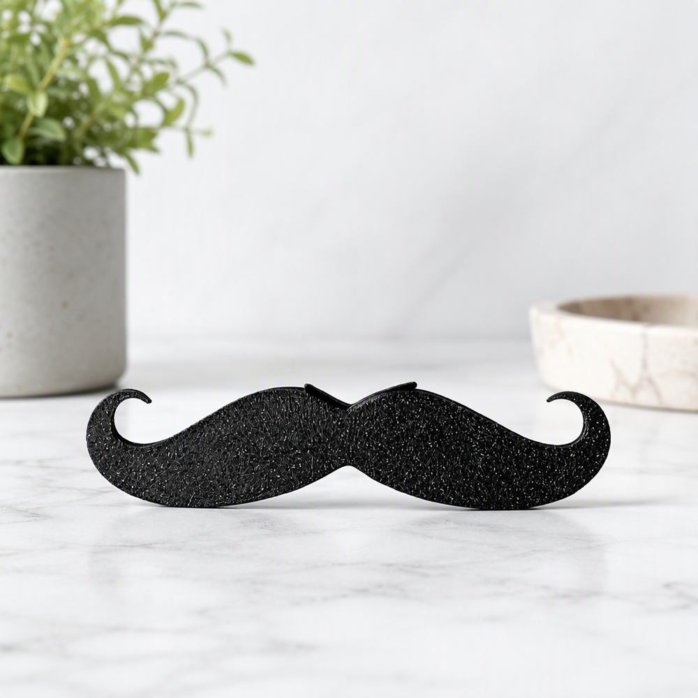 3 Pcs Clip-on Curly Fake Mustaches, Novelty Party Dress-up and Photo Shooting Props Accessories — additional product view