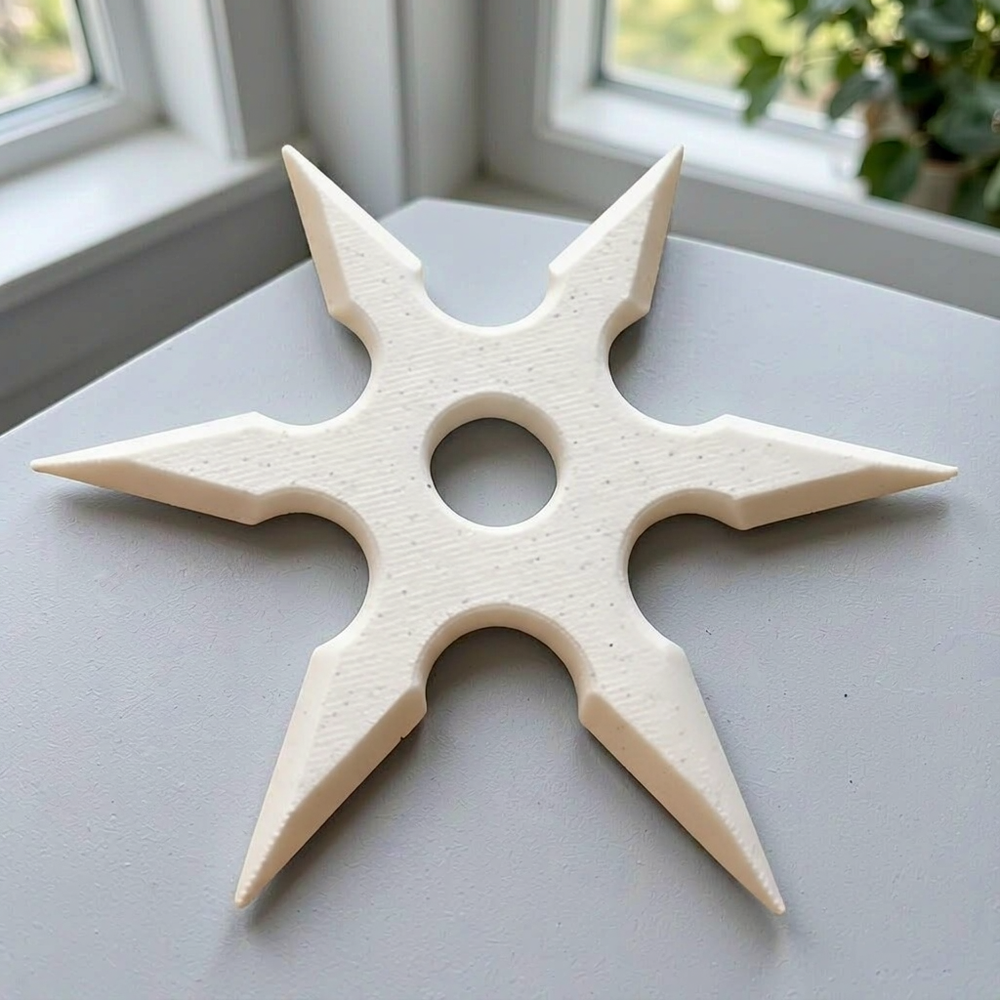 6-Pointed Throwing Star Casual Outdoor Game Accessory — additional product view