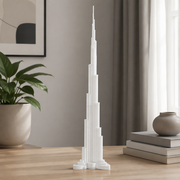 Minimalist Skyscraper Building Model, Architectural Desktop Display Decor for Home and Office — main product view