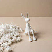 Cute Seated Easter Bunny Ornament for Spring and Easter Displays — product scene