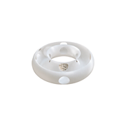 Circular Interactive Pet Play Track with Free-Rolling Ball — white background