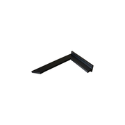 90° L-Shaped Right Angle Shelf Stop, Shelf Positioning Baffle for Item Alignment — white background