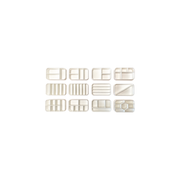 12 Piece Multi-Layout Divided Storage Inserts, Small Parts Organizer Tray Set — white background