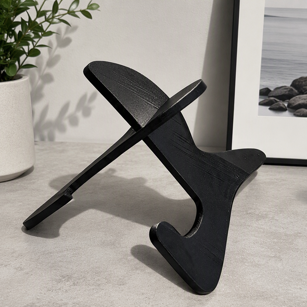 Sturdy No-Tool Assembly Guitar Stand, Musical Instrument Display and Storage Holder — additional product view