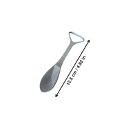 Tongue Scraper, Daily Oral Hygiene Bathroom Accessory — white background