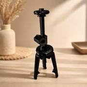 Adjustable Foldable Tripod Phone Stand, Tiltable Phone Mount with Secure Grip — product scene