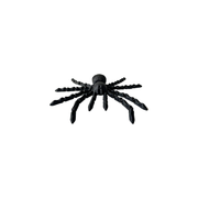 Articulated Posable Spider Figurine, Spooky Festive Home Desktop Shelf Display Decor — white background