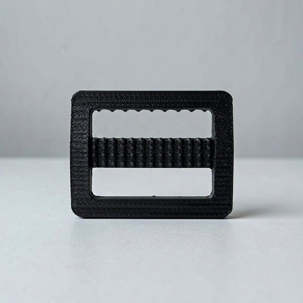 Tri-Glide Non-Slip Strap Adjuster Slide Buckle, Practical Fastening Accessory for Outdoor Gear Straps — additional product view