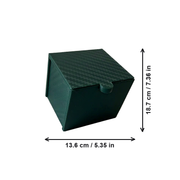 Foldable Lidded Small Desktop Organizer Storage Box — dimensions