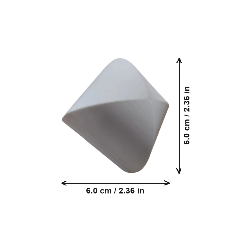 Geometric Solid Math Model Geometry Learning Demonstration Tool for Desk, Office and Classroom — white background