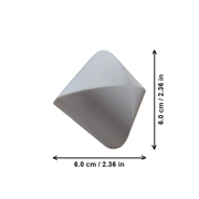 Geometric Solid Math Model Geometry Learning Demonstration Tool for Desk, Office and Classroom — white background