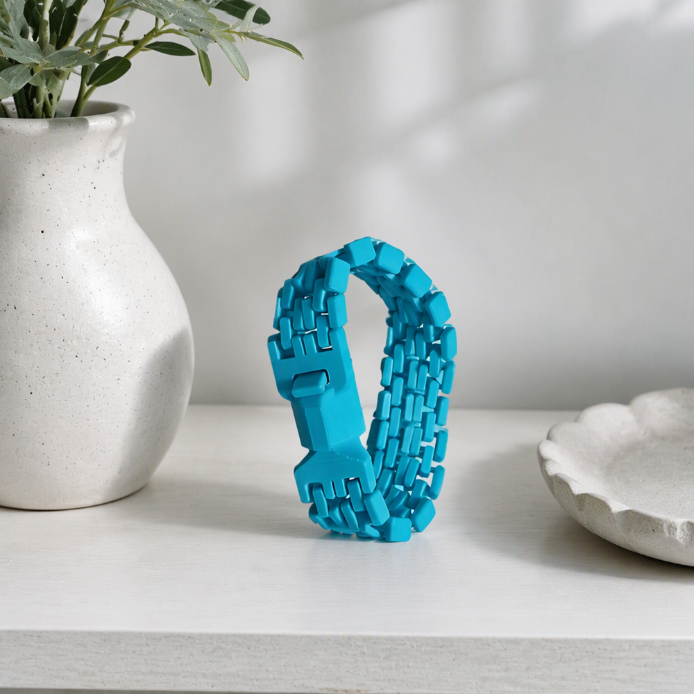 Flexible Articulated Fidget Bracelet Decorative Wrist Accessory — additional product view