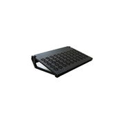 Adjustable Ventilated Monitor Top Shelf, Perforated Desktop Storage Holder for Computer Screen — white background