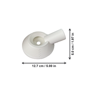 Drill Dust Collector Vacuum Attachment, Drilling Dust Catcher for Tidy Work Areas — white background
