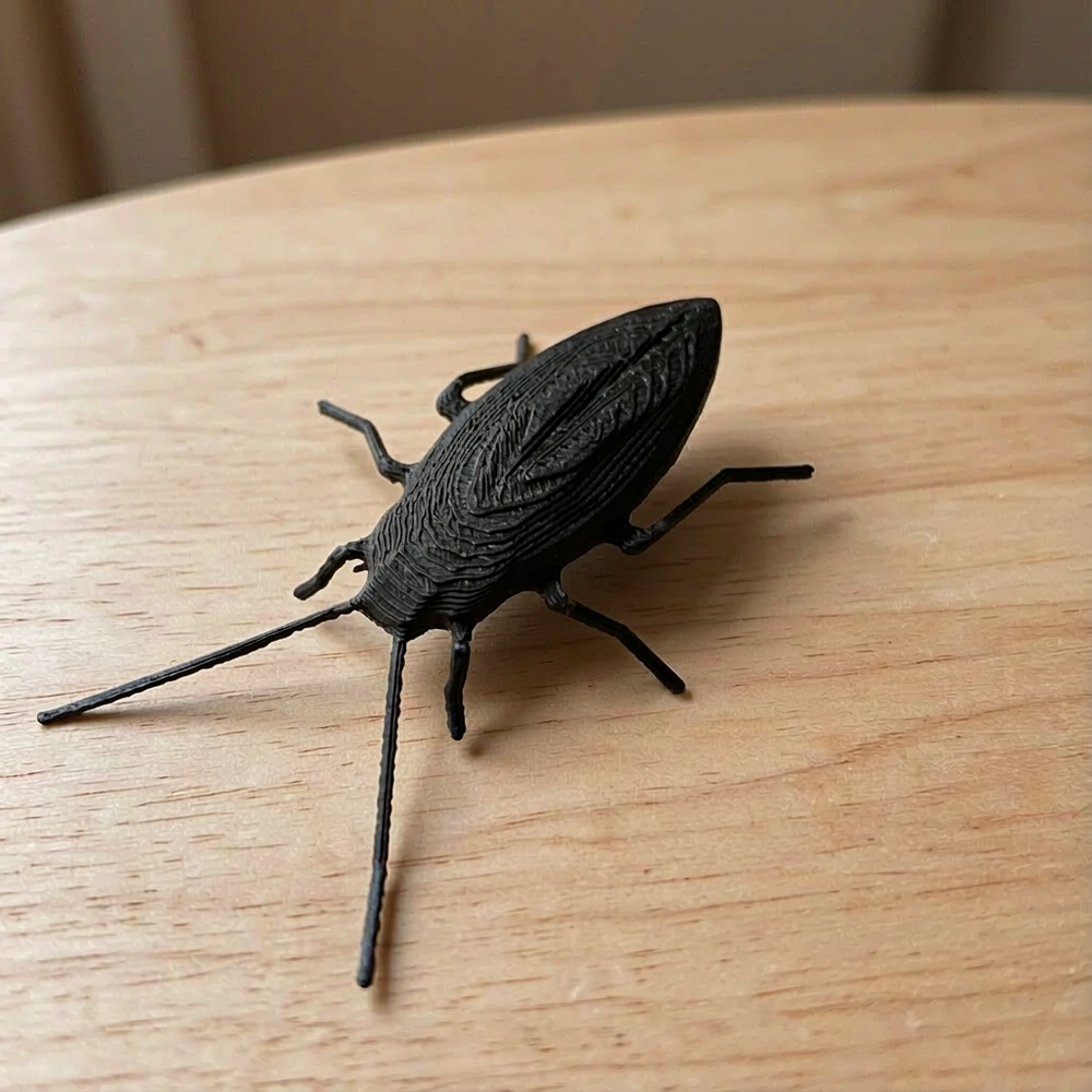 6 Pieces Realistic Cockroach Prank Props Novelty Practical Joke Items Funny Harmless Scary Gags for Surprise Parties — product scene
