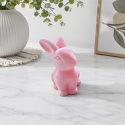 Sitting Rabbit Figurine for Desktop and Shelf Spring Easter Home Holiday Decoration — main product view