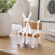 Cute Seated Easter Bunny Ornament for Spring and Easter Displays — main product view