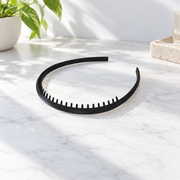 3 Pack Non-Slip Toothed Secure Hold Hair Hoops, Daily Hair Styling Accessories — additional product view