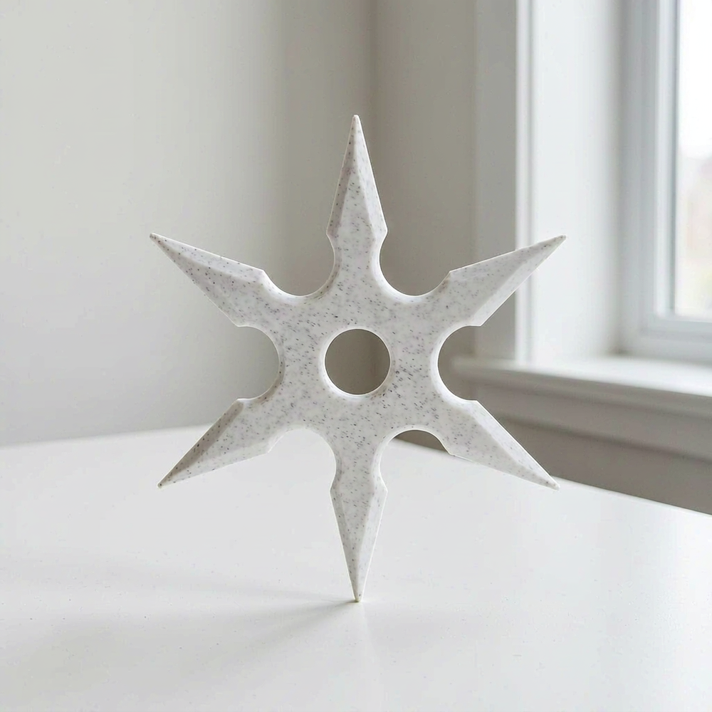 6-Pointed Throwing Star Casual Outdoor Game Accessory — main product view