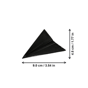 Foldable Paper Plane Style Glider with Adjustable Flaps — dimensions