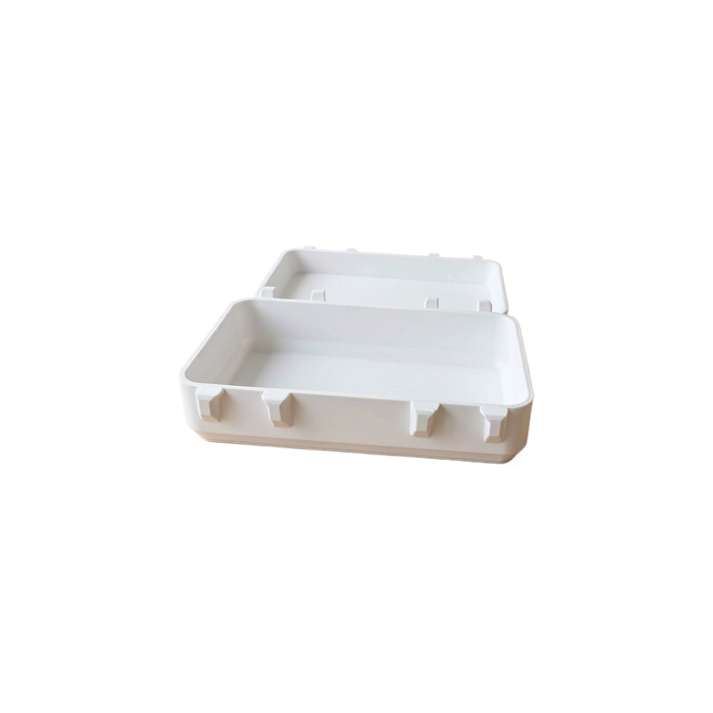 Portable Snap Lock Storage Box Sealed Container for Small Parts and Accessories Organization — white background