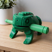 Frog Shaped Percussion Guiro Musical Instrument — main product view