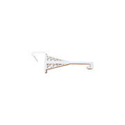 Clamp On No Drill Window Hanging Hook, Lightweight Hanger for Window Decorations and Small Ornaments — white background