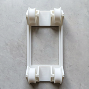 Gear Rotating Printer Spool Holder, Smooth Rolling Desktop Bracket With No Extra Hardware Required — additional product view
