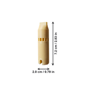 12-Tone High Volume Portable Dog Training Whistle Outdoor Pet Training Accessory — dimensions