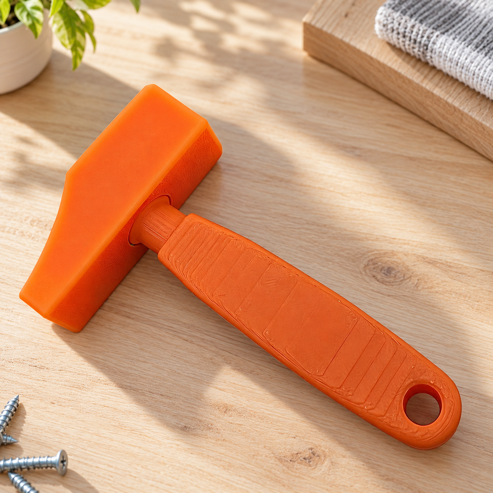 Textured Grip Mini Hammer with Built-In Hanging Hole — main product view