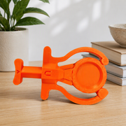 Handheld Disc Launcher with 2 Matching Launch Discs, No Assembly Required, Compact Portable Push-to-Launch Design — main product view
